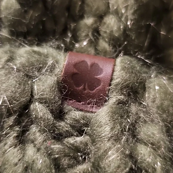 Lucky Brand Olive Green Knit Beanie New With Tags One Size Fits All - Picture 11 of 11